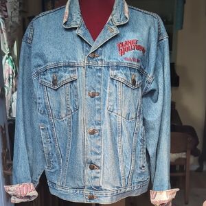 Vintage Planet Hollywood Denim Jacket M